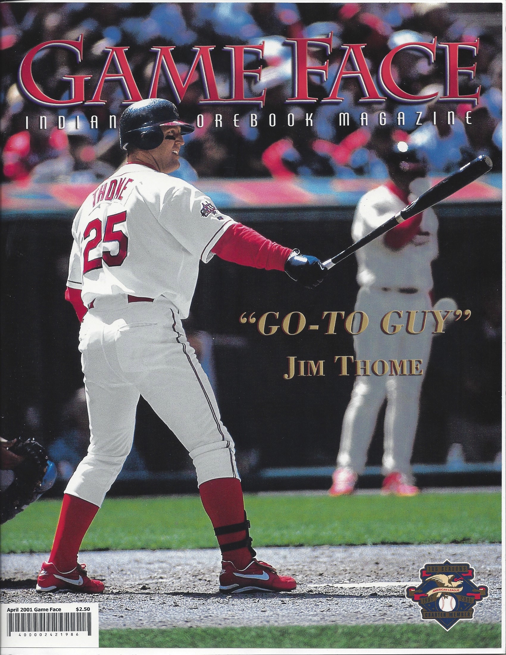 1993 Cleveland Indians Game Face Magazine